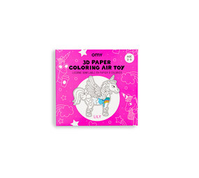 OMY 3D opblaasbare kleurplaat - Lily OMY 3D opblaasbare kleurplaat - Lily