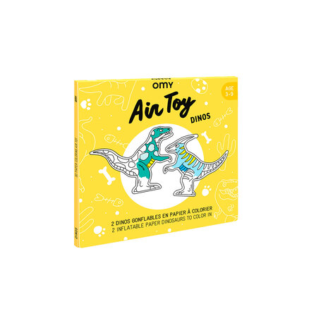OMY 3D opblaasbare kleurplaat - Dinos OMY 3D opblaasbare kleurplaat - Dinos
