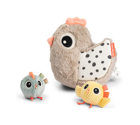 Done by Deer Verstoppertje activiteiten speeltje Clucky