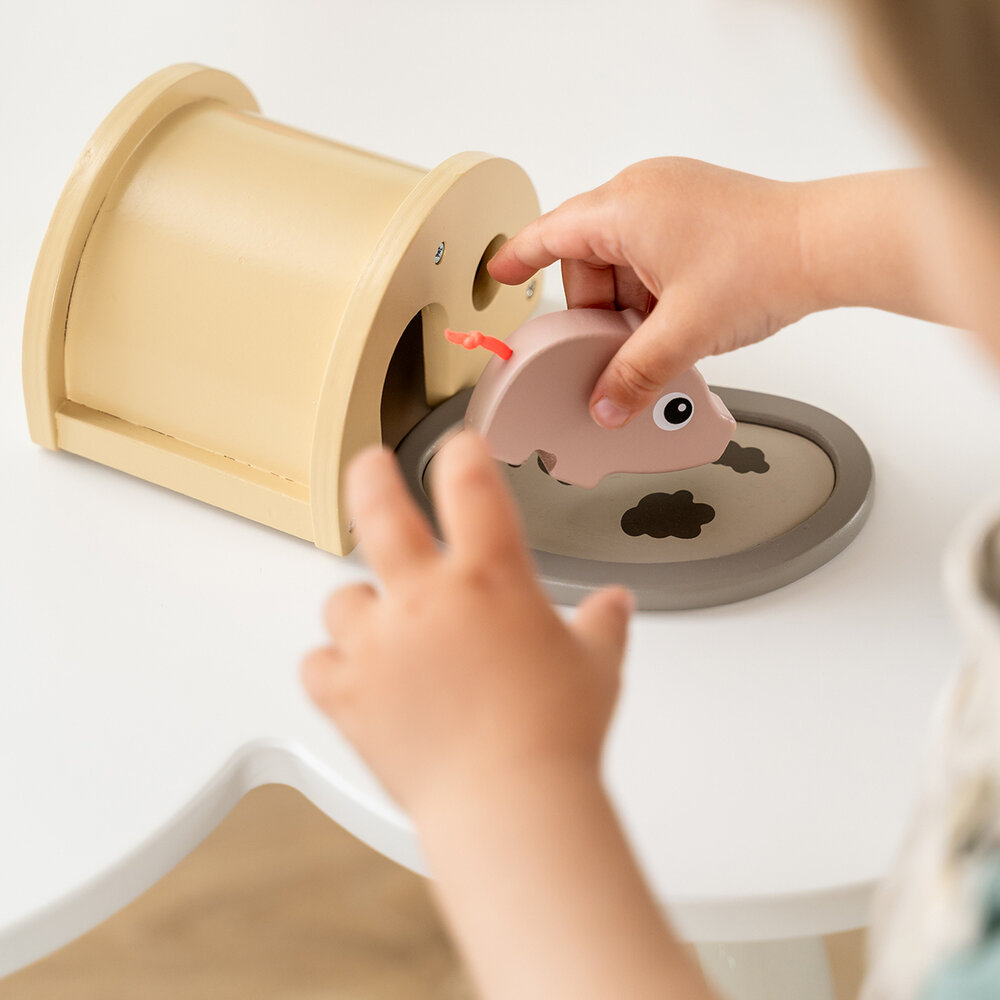 Done by Deer Tiny Farm houten boerderij speelset - Pigee