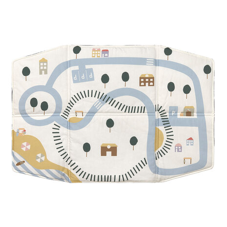 Lässig Tas & Speelkleed 2-in-1 - Mamaki Anthracite Lässig Tas & Speelkleed 2-in-1 - Mamaki Anthracite