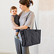 Lässig Tas & Speelkleed 2-in-1 - Mamaki Anthracite Lässig Tas & Speelkleed 2-in-1 - Mamaki Anthracite