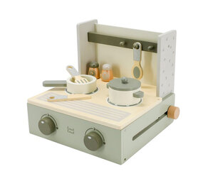 Label Label Opvouwbaar kooktoestel - Olijfgroen