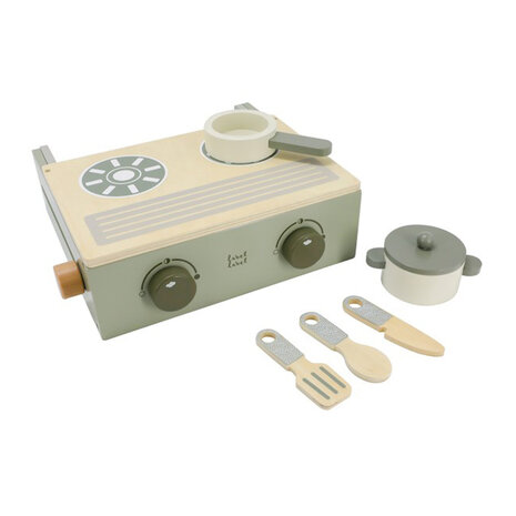 Label Label Opvouwbaar kooktoestel - Olijfgroen