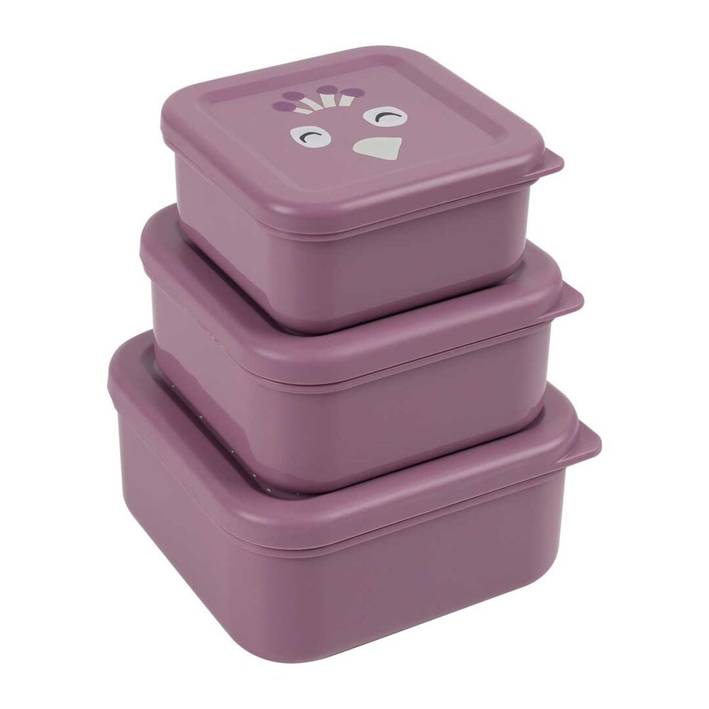 Trixie Snackbox set - 3-delig - Mrs. Peacock