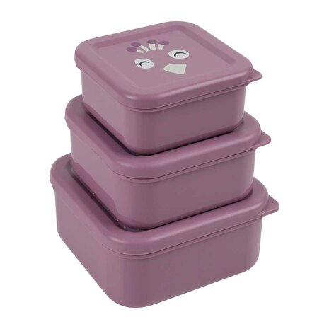 Trixie Snackbox set - 3-delig - Mrs. Peacock