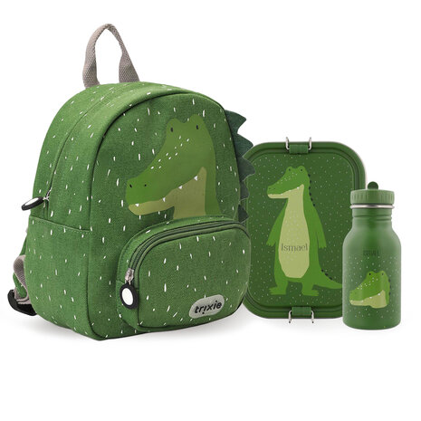 Studio Balune  Gepersonaliseerde Back to School set - Mr. Alligator