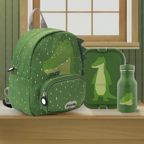 Studio Balune  Gepersonaliseerde Back to School set - Mr. Alligator