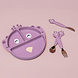 Trixie Siliconen bestek (3-pack) - Mrs. Peacock