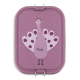 Studio Balune Gepersonaliseerde Trixie Lunchbox - Mrs. Peacock Studio Balune Gepersonaliseerde Trixie Lunchbox - Mrs. Peacock