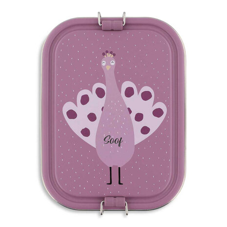 Studio Balune  Gepersonaliseerde Trixie Lunchbox - Mrs. Peacock