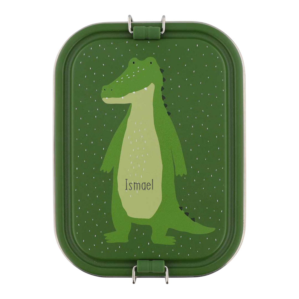Studio Balune  Gepersonaliseerde Trixie Lunchbox - Mr. Alligator