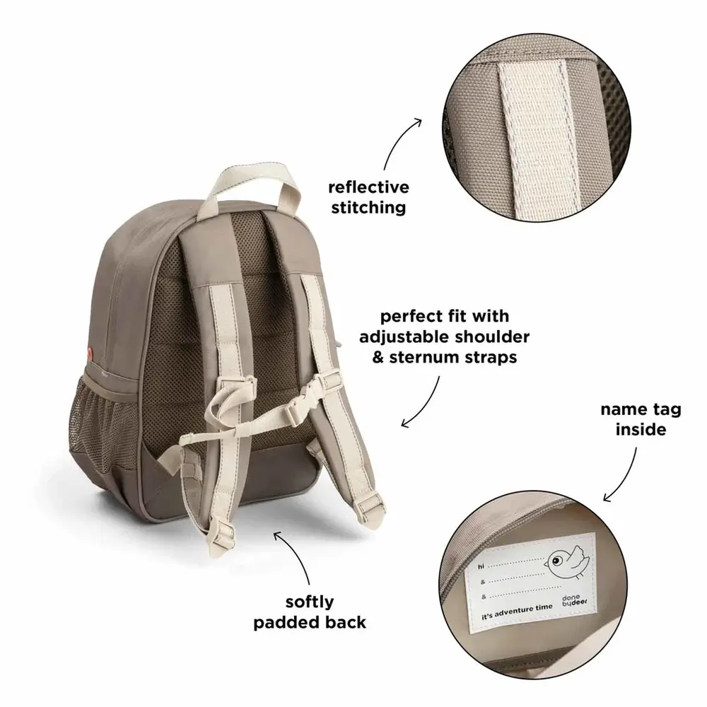 Done by Deer Back to School set Tiny Trails - Zand