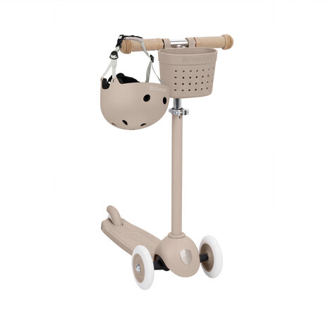 Banwood Eco Stepje + helm - Sand