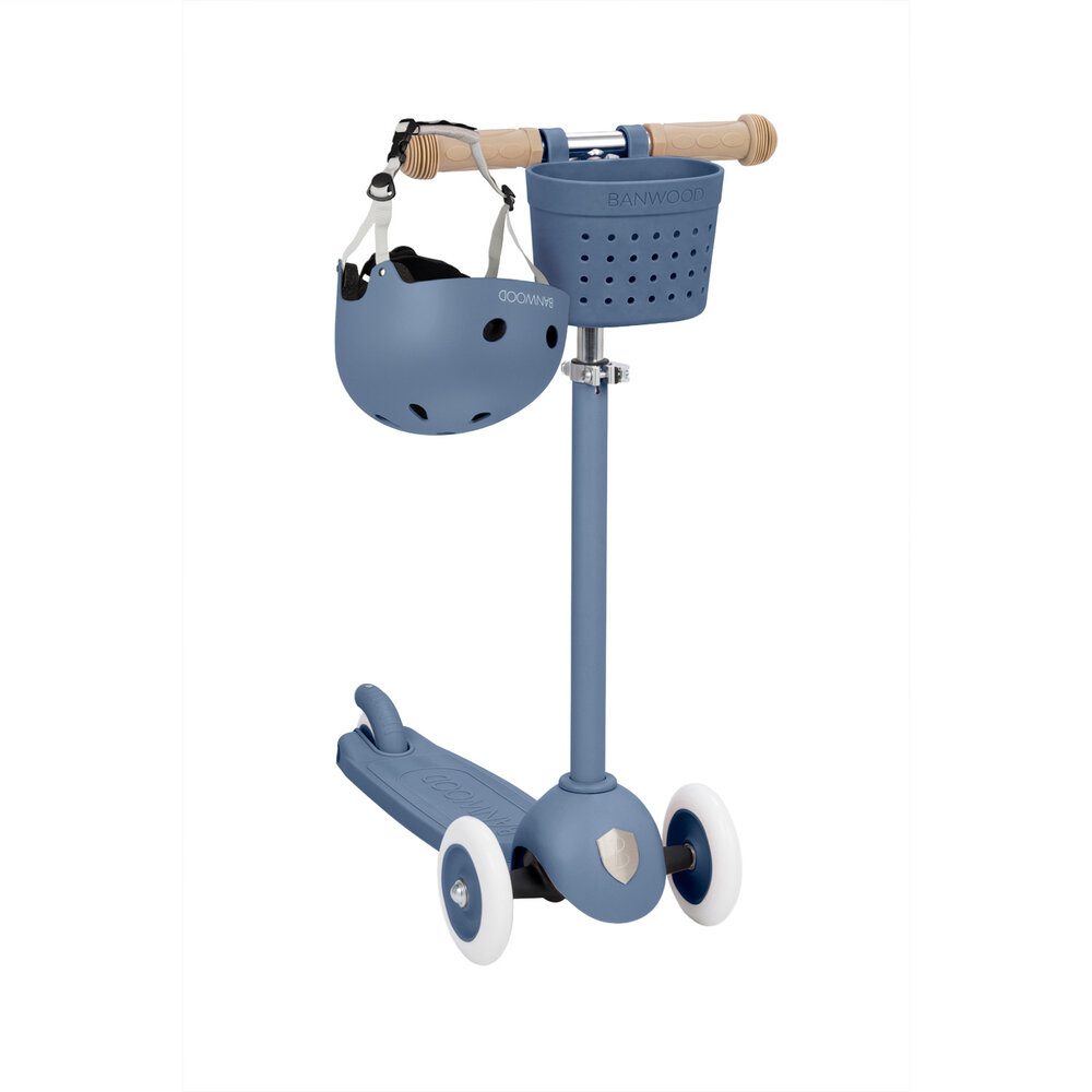 Banwood Eco Stepje + helm - Deep Sea