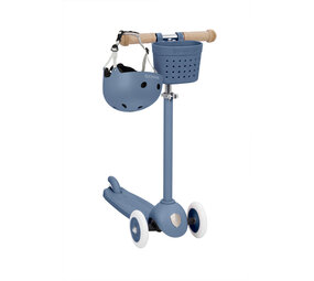 Banwood Eco Stepje + helm - Deep Sea