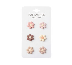 Banwood Pins - Flowers