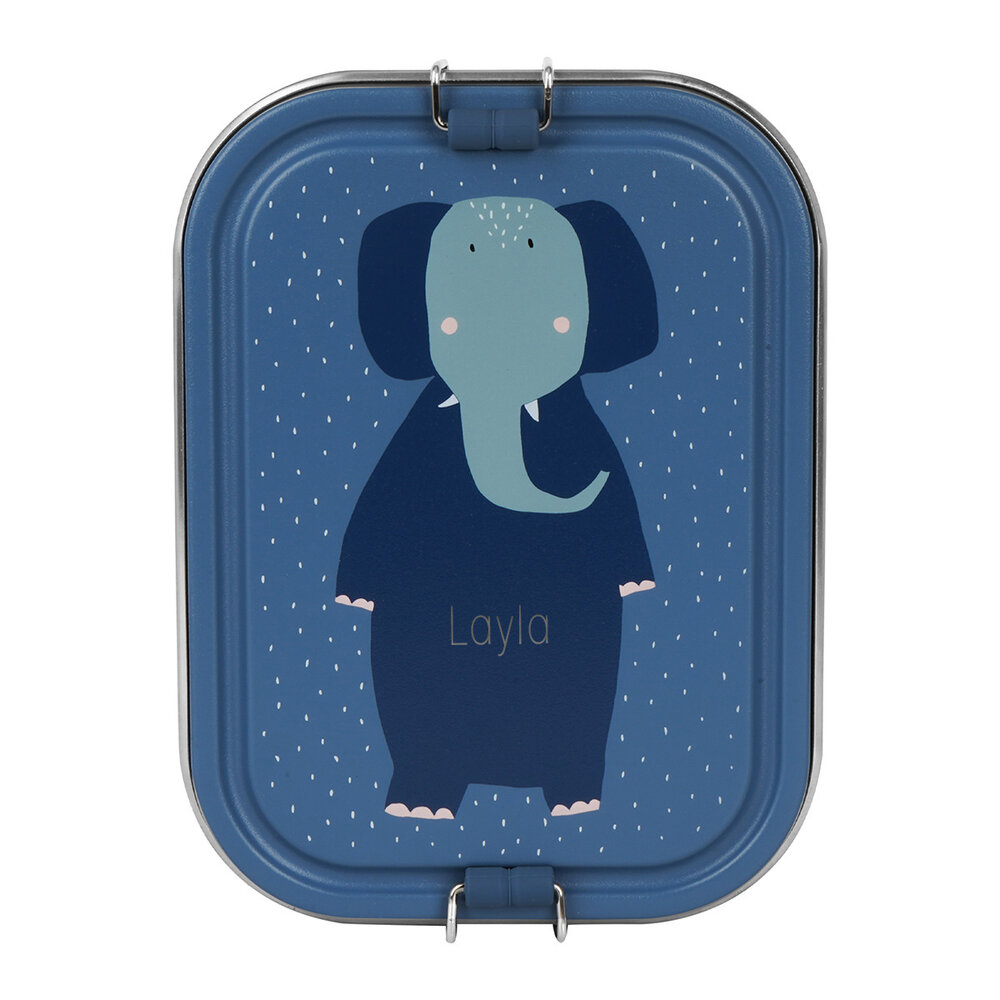 Studio Balune Gepersonaliseerde Trixie Lunchbox -Mrs. Elephant - Copy Studio Balune Gepersonaliseerde Trixie Lunchbox -Mrs. Elephant - Copy