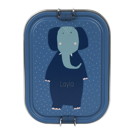 Studio Balune Gepersonaliseerde Trixie Lunchbox -Mrs. Elephant - Copy Studio Balune Gepersonaliseerde Trixie Lunchbox -Mrs. Elephant - Copy