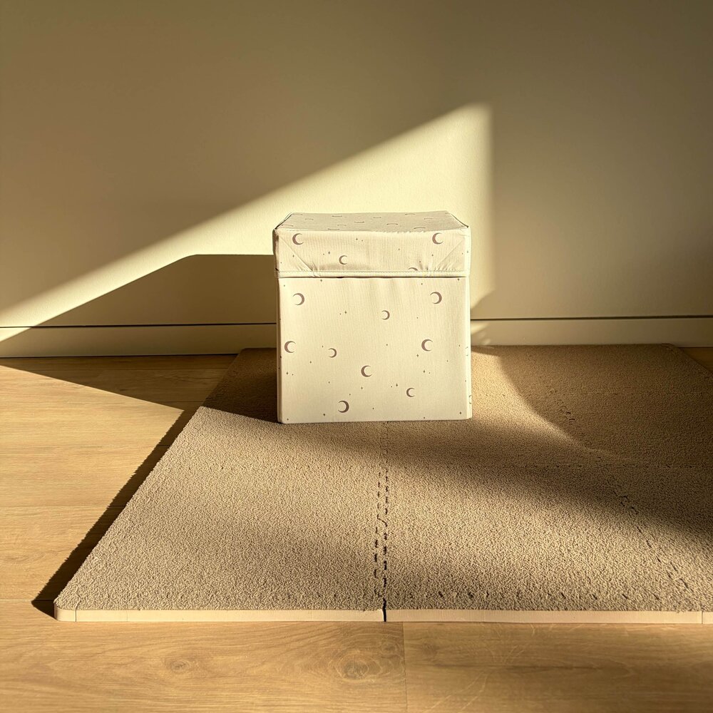 That's Mine Foam speelmat Aiva - Teddy Cool Brown - 100x100 cm That's Mine Foam speelmat Aiva - Teddy Cool Brown - 100x100 cm