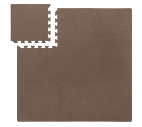 That's Mine Foam speelmat Aiva - Teddy Cool Brown - 100x100 cm That's Mine Foam speelmat Aiva - Teddy Cool Brown - 100x100 cm