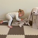 That's Mine Foam speelmat Aiva - Teddy Soft Beige - 100x100 cm That's Mine Foam speelmat Aiva - Teddy Soft Beige - 100x100 cm