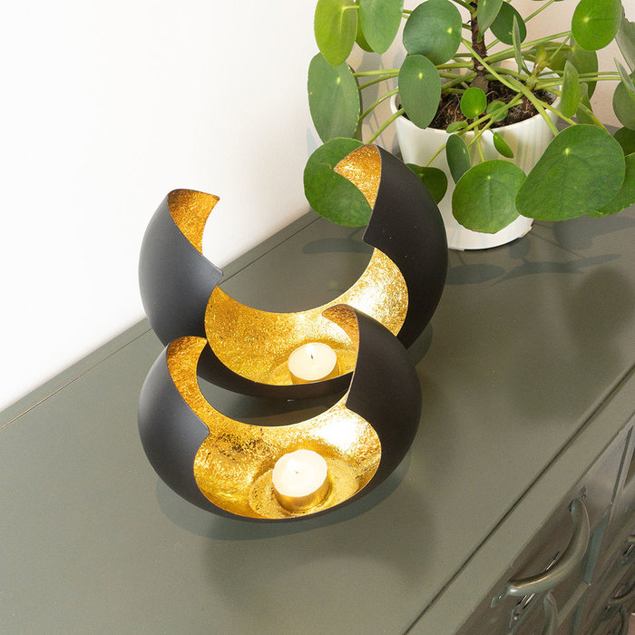 Waxinelichthouder Omega