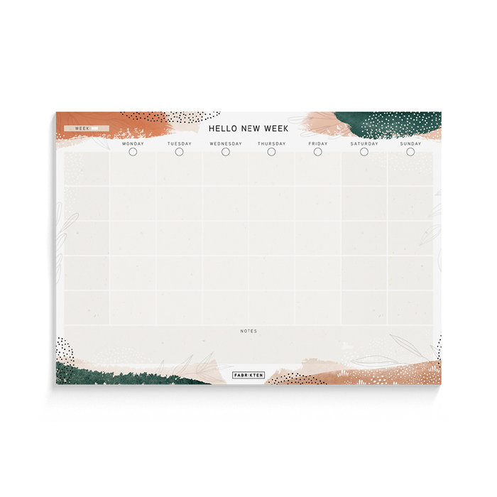 Weekplanner Zen A4