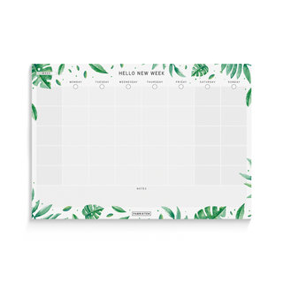 Weekplanner Botanisch