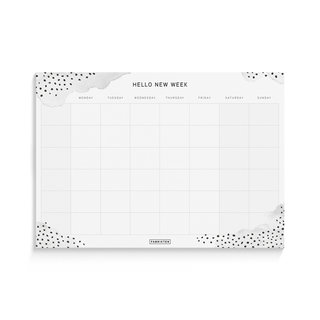Weekplanner Waterverf