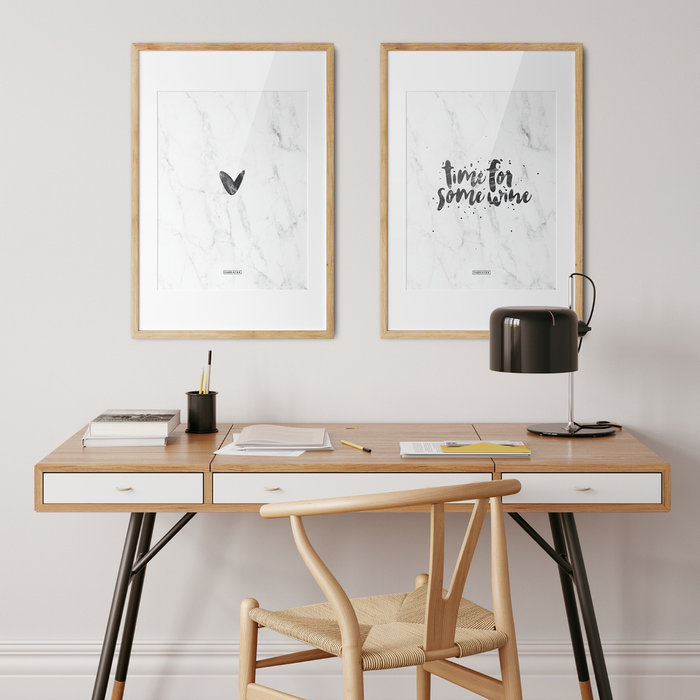 Poster Hart Marmer A3