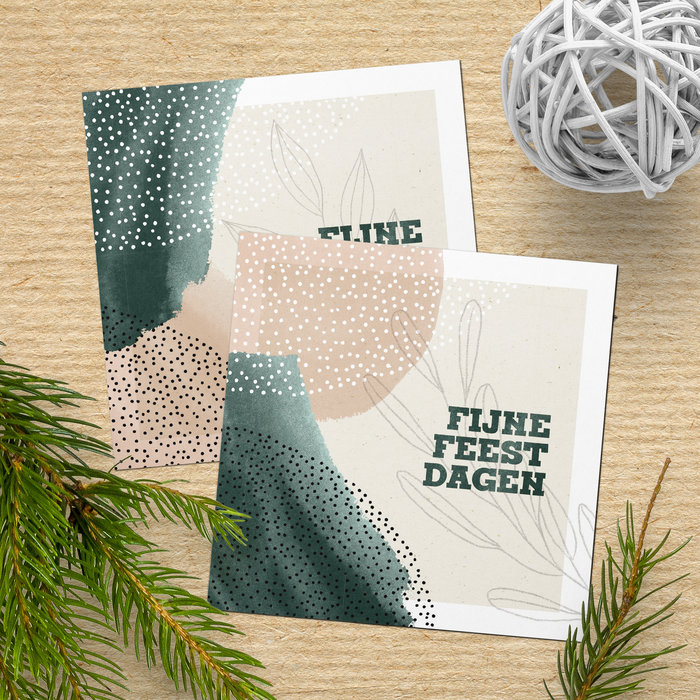 Kerstkaartenset Zen