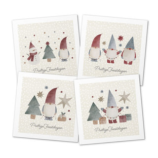 Kerstkaartenset Kaboutertjes