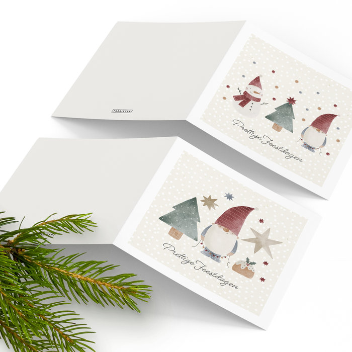 Kerstkaartenset Kaboutertjes