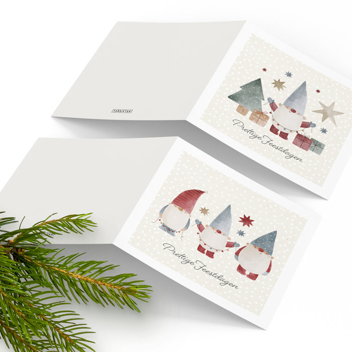 Kerstkaartenset Kaboutertjes