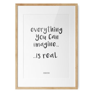Poster Tekst Everything... A2