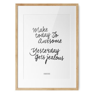 Poster Tekst Make today... A2