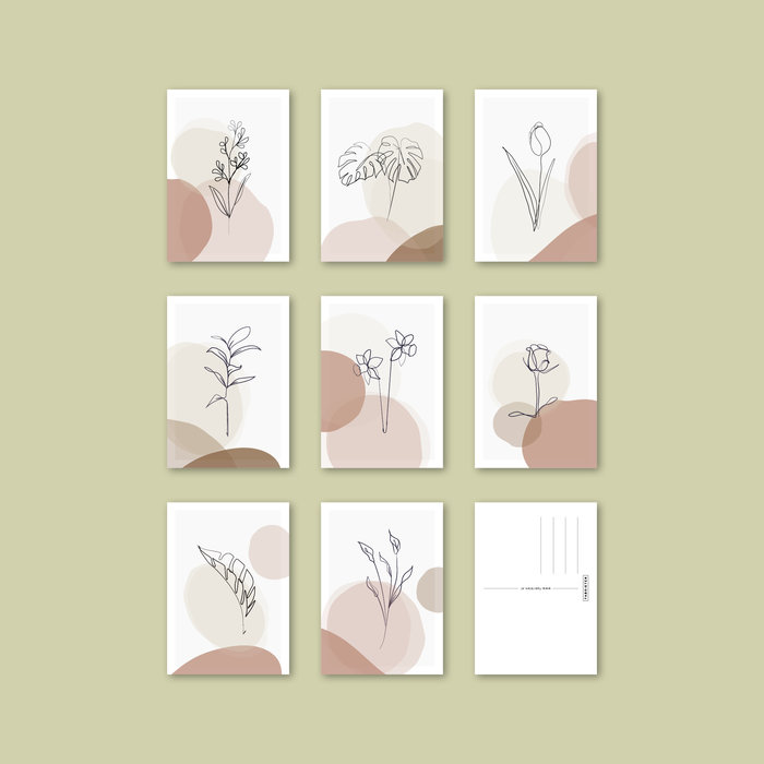 Ansichtkaartenset Terra