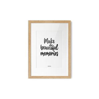 Poster Make beautiful memories A4