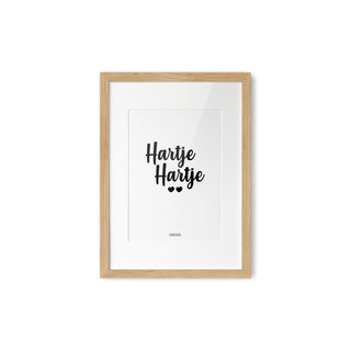 Poster Hartje Hartje A4