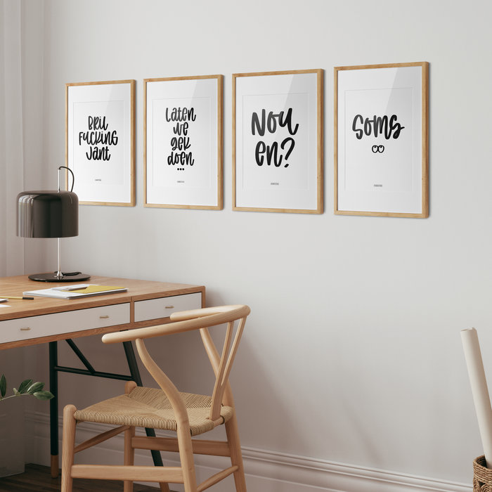 Poster Bril Fucking Jant A4