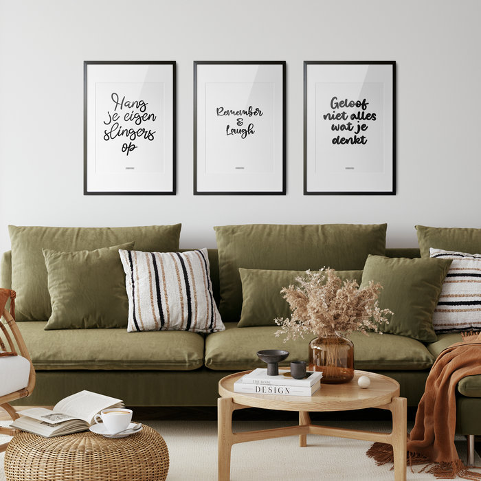 Poster Remember & Laugh A4