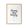 Tekst poster A3 Happy Vibes Loading