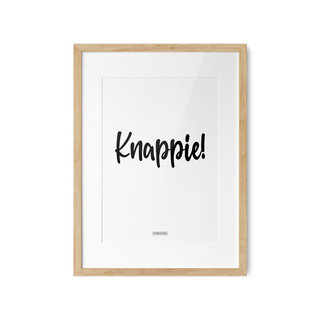 A3 quote poster - Knappie!