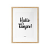 A3 quote poster - Hallo Kanjer
