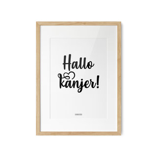 Poster Hallo Kanjer A3