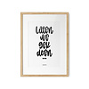 A3 quoteposter - Laten we gek doen