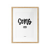 A3 quote poster - Soms