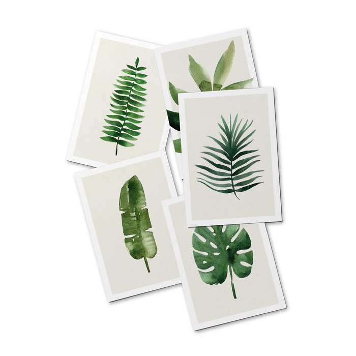 Ansichtkaartenset Botanisch