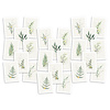 Ansichtkaarten Botanisch Goud bundel